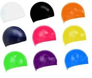 Junior Silicone Cap (assorted colours)