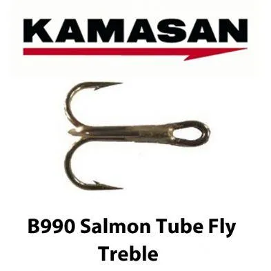 kamasan B990 Salmon Tube Fly Treble