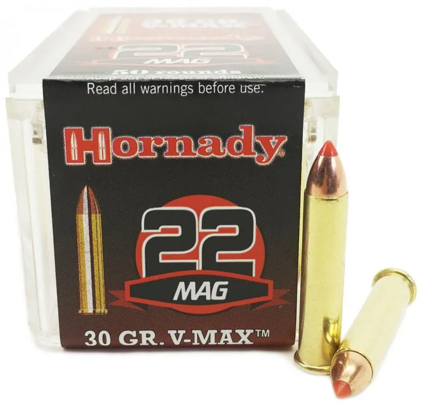 Hornady .22WMR 30gr V-Max