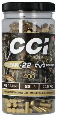 CCI .22LR 40g Target Clean 400 pack