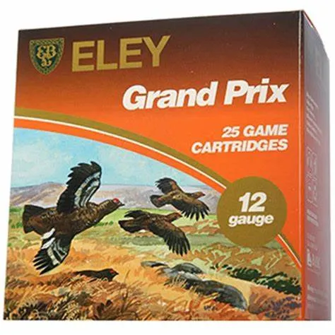 Eley Grand Prix 12g 32gm Fiber Ward Cartridge