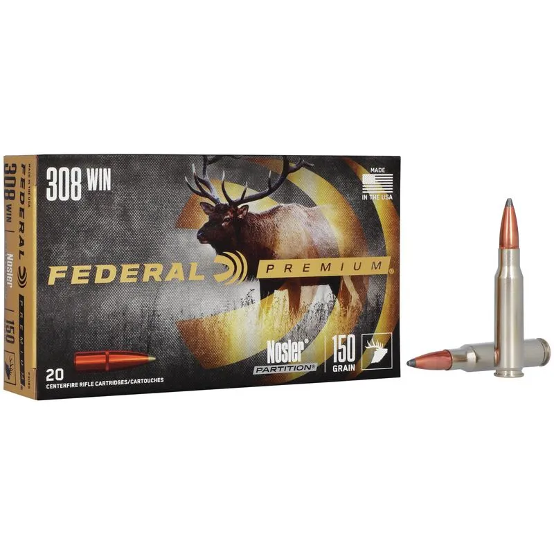 Federal Partition Nosler .308 Win